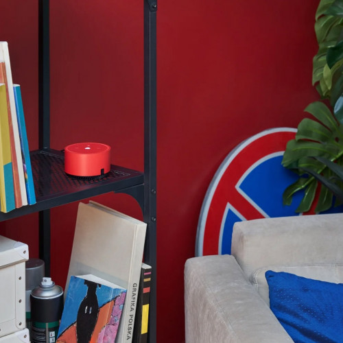 Умная колонка Яндекс Станция Лайт с Алисой (Красный)