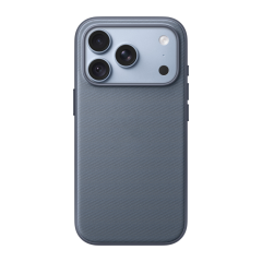 Тканевый чехол MagSafe Apple TechWoven Case для iPhone 18 Pro («Синее шамбре» | Chambray Blue)