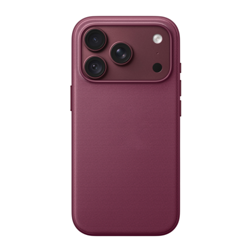 Тканевый чехол MagSafe Apple TechWoven Case для iPhone 18 Pro («Красная шелковица» | Mulberry)