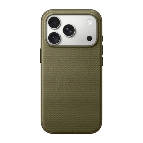 Тканевый чехол MagSafe Apple TechWoven Case для iPhone 18 Pro (Оливковый | Olive)