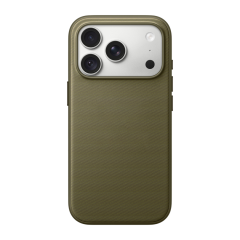 Тканевый чехол MagSafe Apple TechWoven Case для iPhone 18 Pro (Оливковый | Olive)
