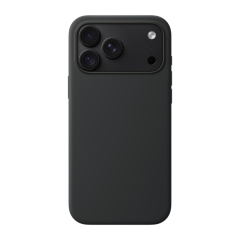 Силиконовый чехол MagSafe Apple Silicone Case для iPhone 18 Pro (Чёрный | Black)