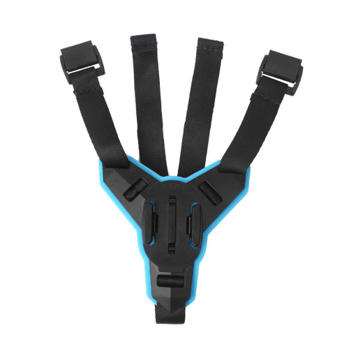 Крепление Telesin на подбородок мотошлема для экшен-камер GoPro