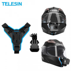 Крепление Telesin на подбородок мотошлема для экшен-камер GoPro