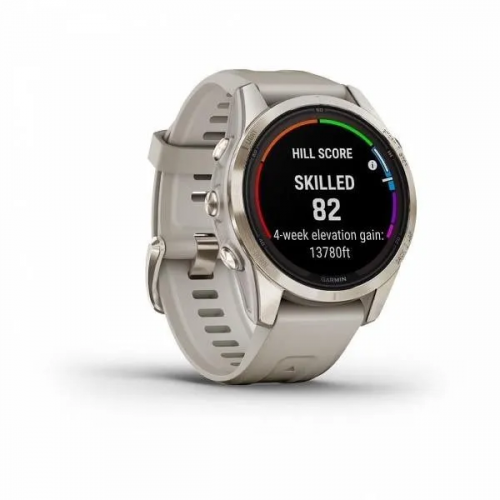 Умные часы Garmin Fenix 7S Pro Sapphire Solar (Золотой)