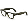 Умные очки Ray-Ban Blayzer Optics (Gen 2) Shiny Transparent Dark Olive/Clear (Large)
