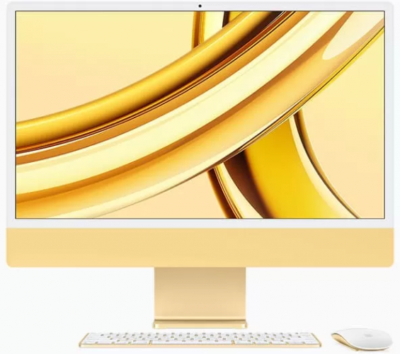 Моноблок iMac 24" Retina M3 (Желтый)