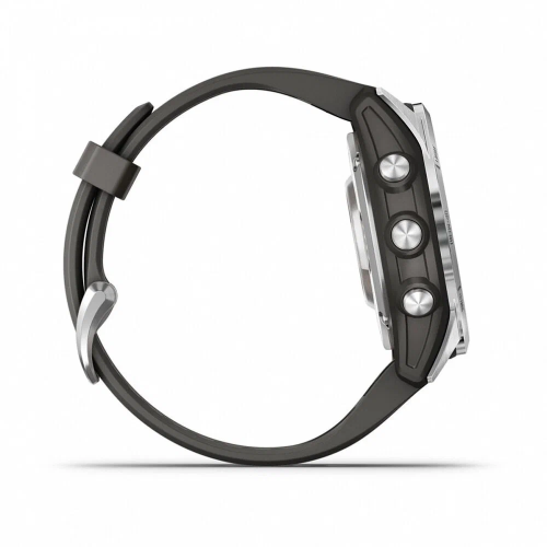 Умные часы Garmin Fenix 7S Pro Solar (Серебристый)