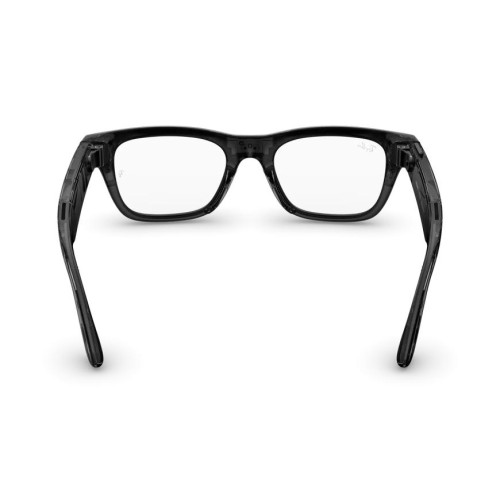 Умные очки Ray-Ban Blayzer Optics (Gen 2) Shiny Transparent Black/Clear (Standard)