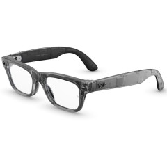 Умные очки Ray-Ban Blayzer Optics (Gen 2) Matte Transparent Ice Grey/Clear (Standard)