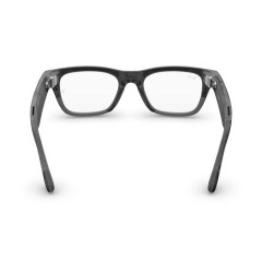 Умные очки Ray-Ban Blayzer Optics (Gen 2) Matte Transparent Ice Grey/Clear (Standard)