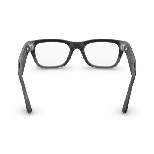 Умные очки Ray-Ban Blayzer Optics (Gen 2) Matte Transparent Ice Grey/Clear (Large)