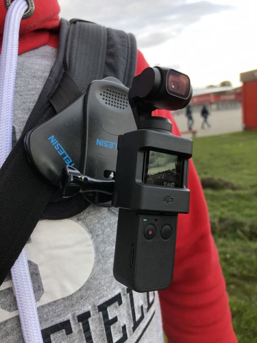 Креплениe прищепка Telesin 360 для экшен-камер GoPro