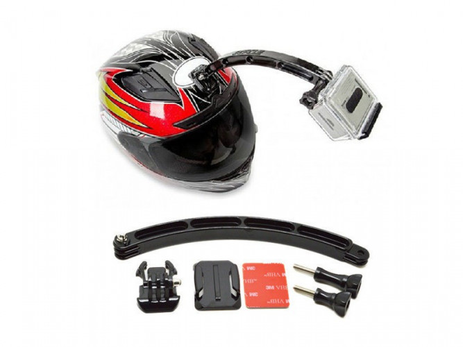 Выносное крепление - дуга на шлем для экшен-камер GoPro