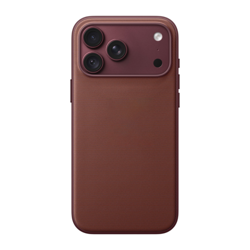 Тканевый чехол MagSafe Apple TechWoven Case для iPhone 18 Pro Max (Бордовый | Burgundy)