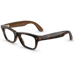 Умные очки Ray-Ban Blayzer Optics (Gen 2) Shiny Havana/Clear (Large)