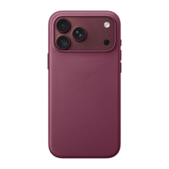 Тканевый чехол MagSafe Apple TechWoven Case для iPhone 18 Pro Max («Красная шелковица» | Mulberry)