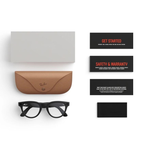 Умные очки Ray-Ban Headliner (Gen 2) Matte Black/Clear