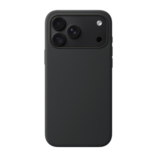 Силиконовый чехол MagSafe Apple Silicone Case для iPhone 18 Pro Max (Чёрный | Black)