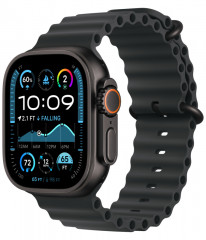 Apple Watch Ultra 2 GPS + Cellular 49mm, корпус из черного титана, ремешок Ocean черного цвета