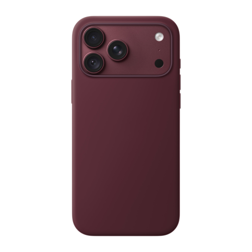 Силиконовый чехол MagSafe Apple Silicone Case для iPhone 18 Pro Max (Бордовый | Burgundy)