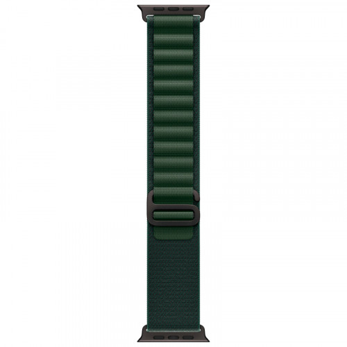 Apple Watch Ultra 2 GPS + Cellular 49mm, корпус из черного титана, ремешок Alpine зеленого цвета M