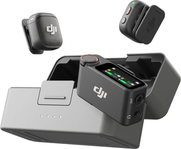 Комплект беспроводных микрофонов DJI Mic 3 (2 TX + 1 RX + Charging Case)