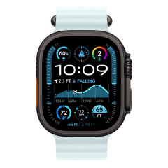 Apple Watch Ultra 2 GPS + Cellular 49mm, корпус из черного титана, ремешок Ocean голубого цвета