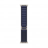 Apple Watch Ultra 2 GPS + Cellular 49mm, корпус из бежевого титана, ремешок Alpine тёмно-синего цвета M