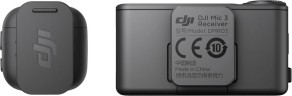 Комплект беспроводных микрофонов DJI Mic 3 (1 TX + 1 RX)