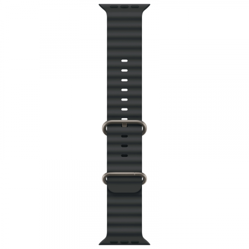 Apple Watch Ultra 2 GPS + Cellular 49mm, корпус из бежевого титана, ремешок Ocean черного цвета