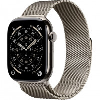 Смарт-часы Apple Watch Series 11 (GPS+Cellular) 46mm Natural Titanium Case with Natural Milanese Loop (Титановый)