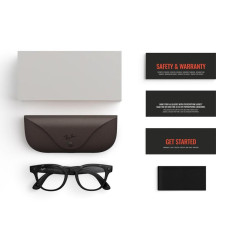 Умные очки Ray-Ban Scriber Optics (Gen 2) Shiny Transparent Black/Clear