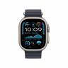 Apple Watch Ultra 2 GPS + Cellular 49mm, корпус из бежевого титана, ремешок Ocean темно-синего цвета