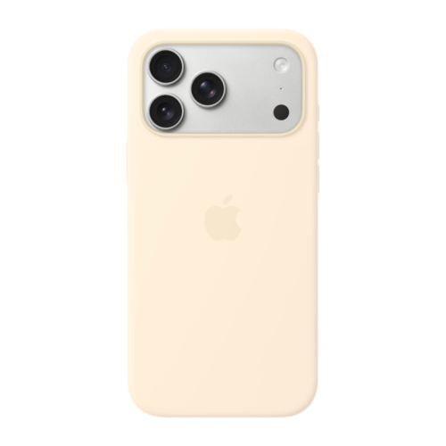 Силиконовый чехол MagSafe Apple Silicone Case для iPhone 17 Pro Max («Ваниль» | Vanilla)