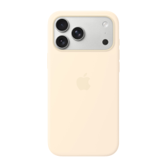Силиконовый чехол MagSafe Apple Silicone Case для iPhone 17 Pro Max («Ваниль» | Vanilla)