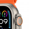 Apple Watch Ultra 2 GPS + Cellular 49mm, титановый корпус, ремешок Ocean Оранжевого цвета