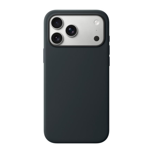 Силиконовый чехол MagSafe Apple Silicone Case для iPhone 17 Pro Max (Чёрный | Black)
