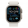 Apple Watch Ultra 2 GPS + Cellular 49mm, корпус из титана, ремешок Ocean Белого цвета