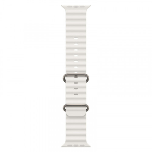 Apple Watch Ultra 2 GPS + Cellular 49mm, корпус из титана, ремешок Ocean Белого цвета