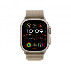 Apple Watch Ultra 2 GPS + Cellular 49mm, титановый корпус, ремешок Alpine Оливкового M