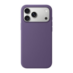 Силиконовый чехол MagSafe Apple Silicone Case для iPhone 17 Pro Max (Молочно-фиолетовый | Purple Fog)