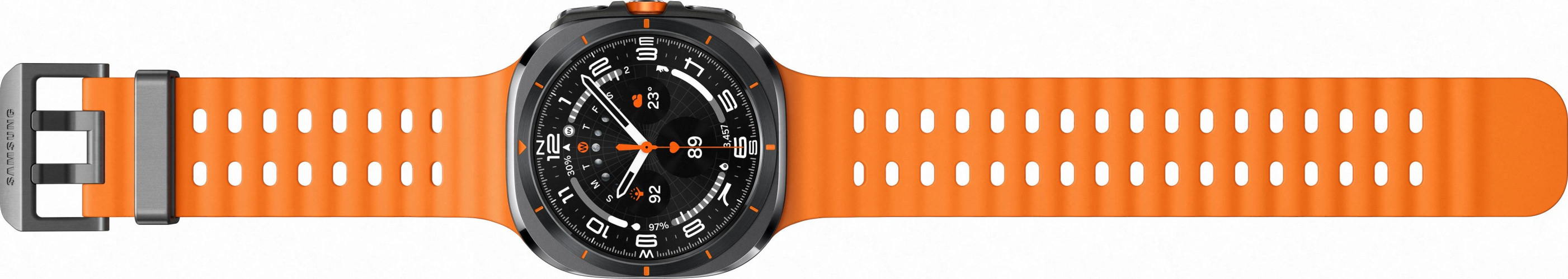 Умные часы Samsung Galaxy Watch Ultra 2025 LTE 47мм (Серый титан)