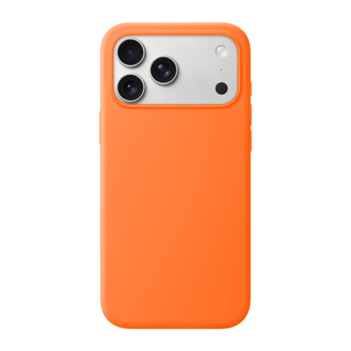 Силиконовый чехол MagSafe Apple Silicone Case для iPhone 17 Pro Max (Оранжевый | Orange)