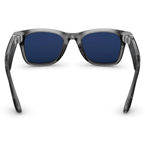 Умные очки Ray-Ban Wayfarer (Gen 2) Shiny Transparent Grey/Sapphire Transitions