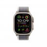 Apple Watch Ultra 2 GPS + Cellular 49mm, титановый корпус, ремешок Trail (Зеленый/Серый)