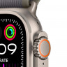 Apple Watch Ultra 2 GPS + Cellular 49mm, титановый корпус, ремешок Trail (Зеленый/Серый)