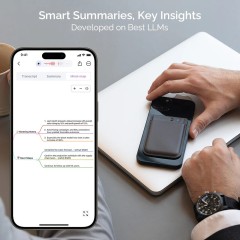 Диктофон с искусственным интеллектом Plaud Note (Синий)