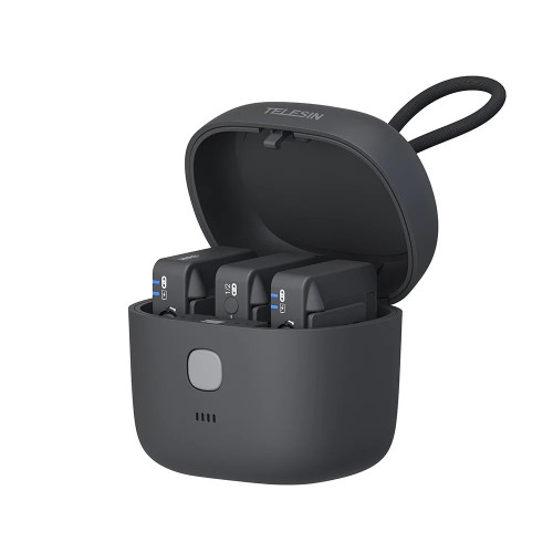 Портативная зарядная станция TELESIN Чехол для зарядки для беспроводной микрофонной системы Rode GO