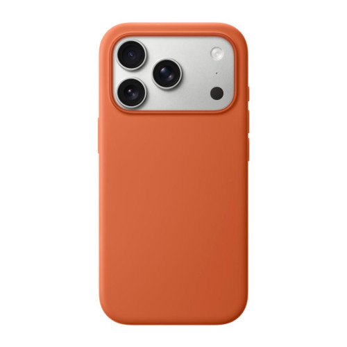 Силиконовый чехол MagSafe Apple Silicone Case для iPhone 17 Pro (Терракотовый | Terra Cotta)